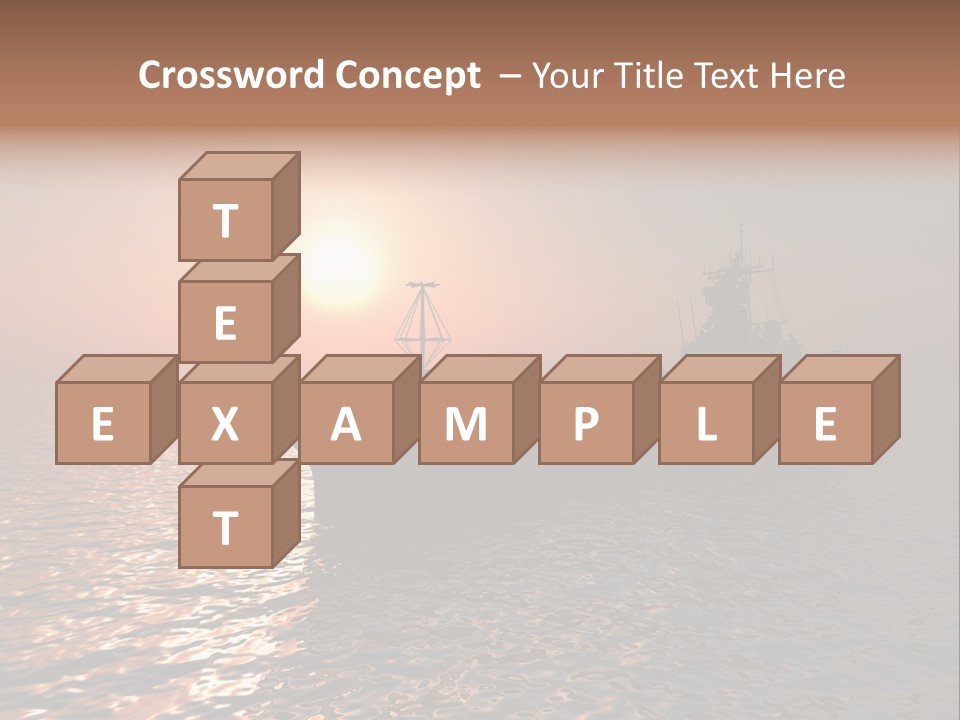Metal Battle Border PowerPoint Template