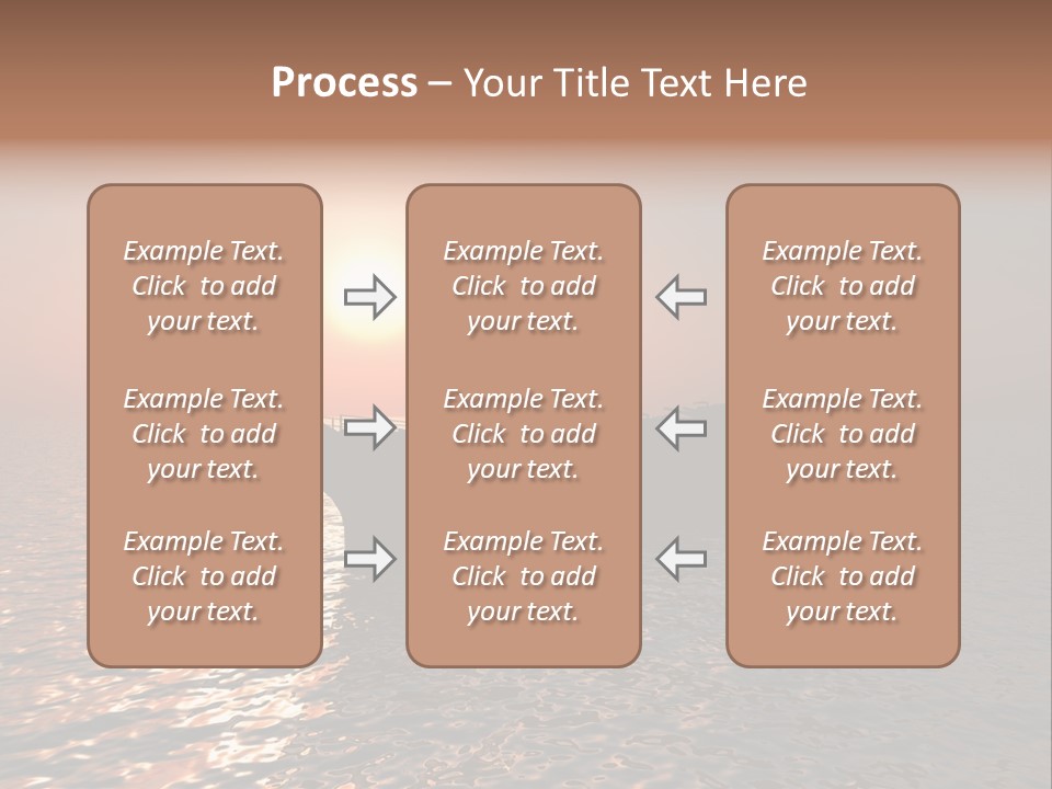 Metal Battle Border PowerPoint Template