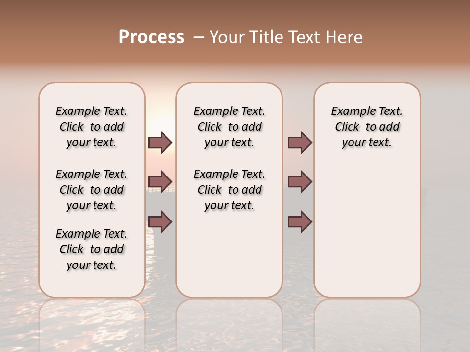 Metal Battle Border PowerPoint Template
