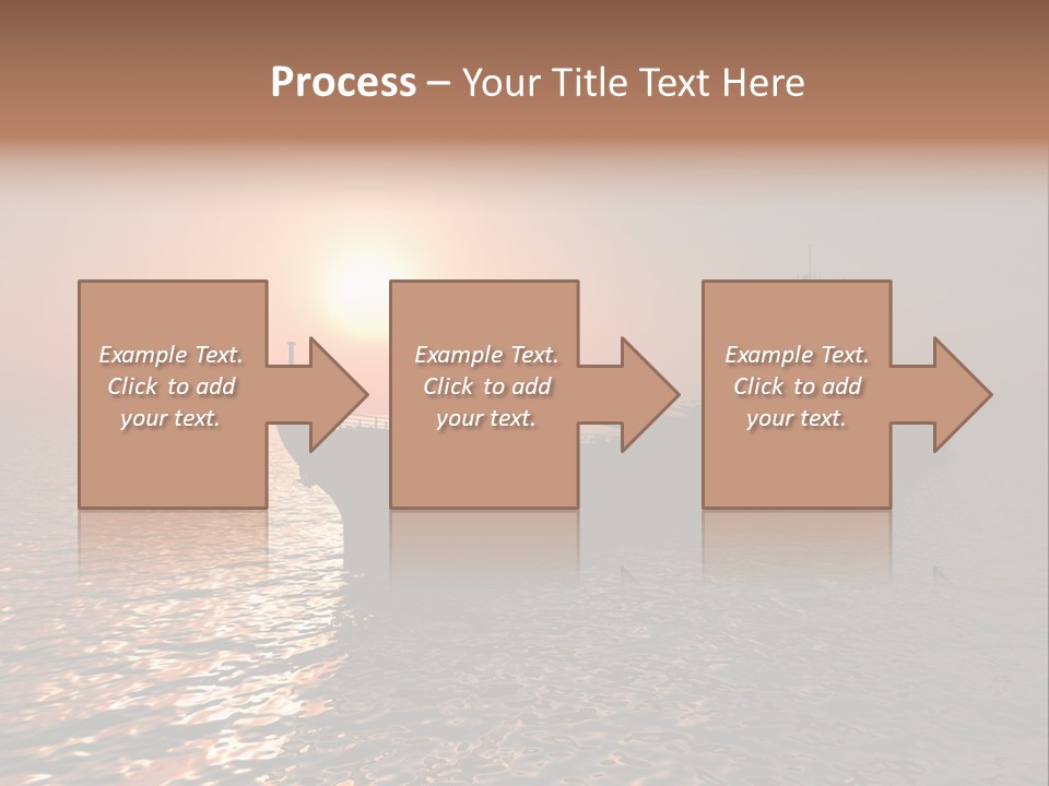 Metal Battle Border PowerPoint Template
