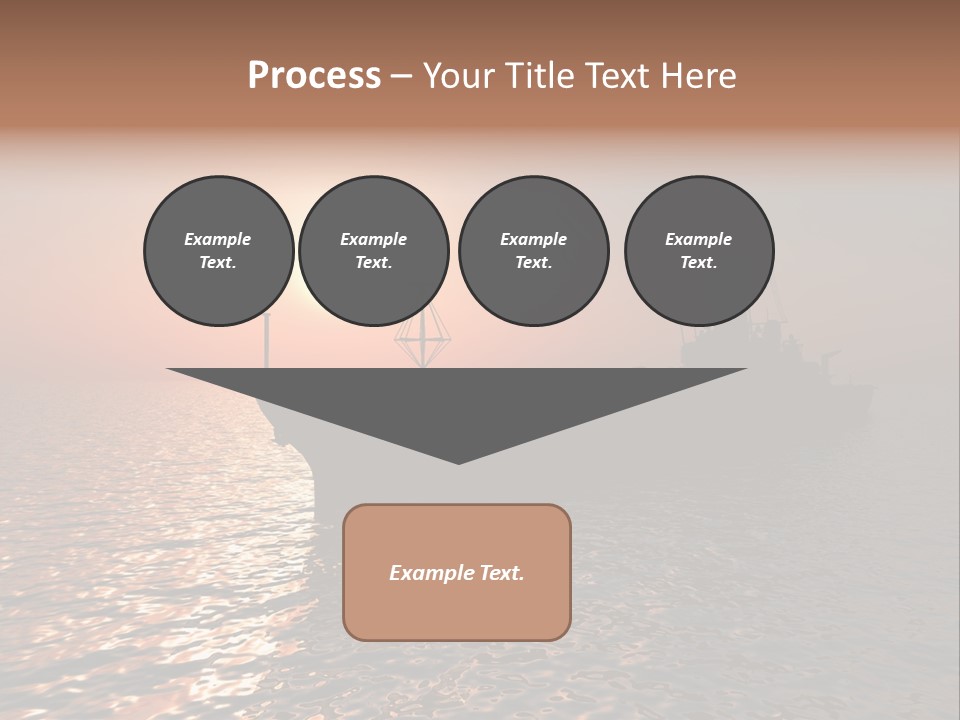 Metal Battle Border PowerPoint Template