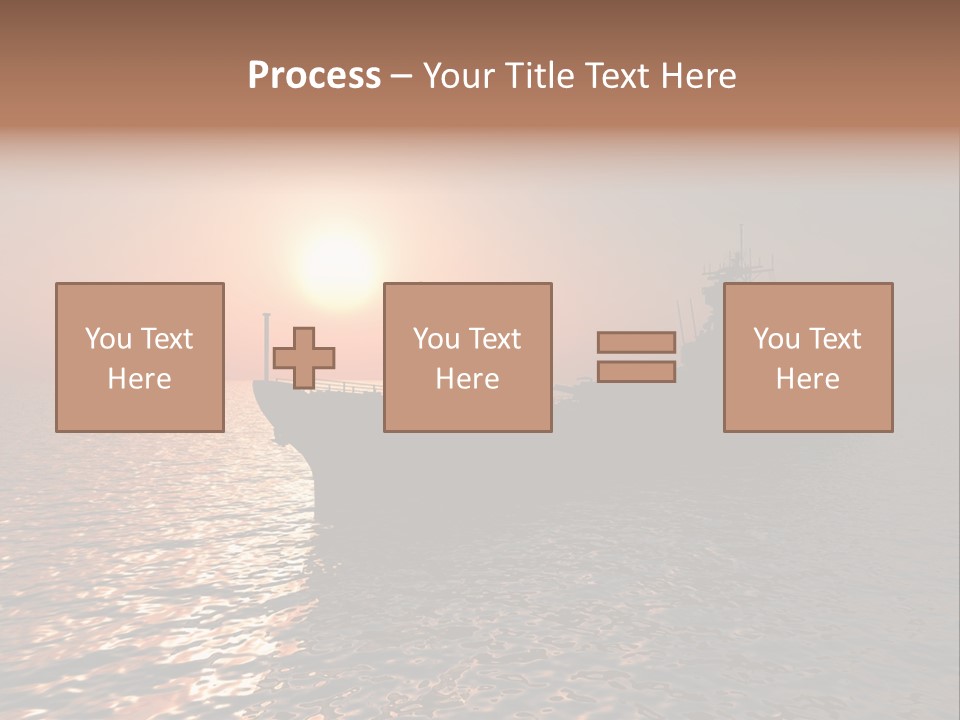 Metal Battle Border PowerPoint Template