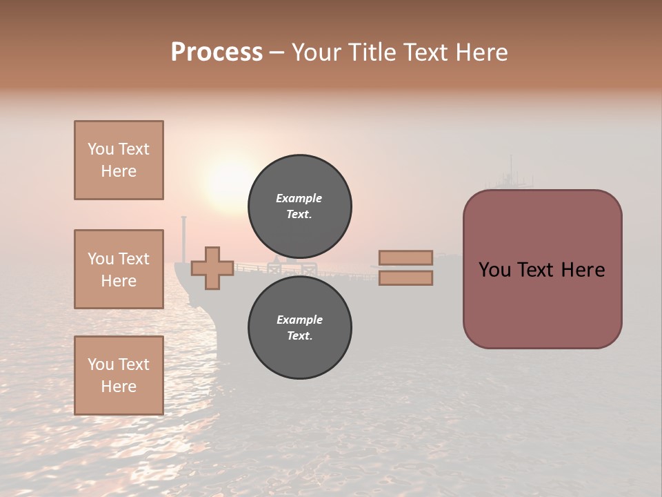 Metal Battle Border PowerPoint Template