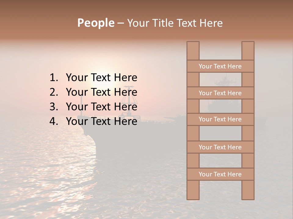 Metal Battle Border PowerPoint Template