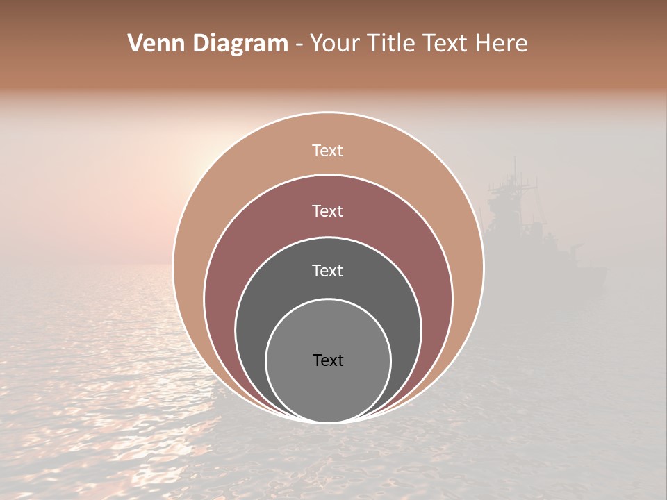 Metal Battle Border PowerPoint Template