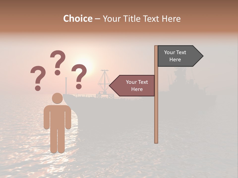 Metal Battle Border PowerPoint Template