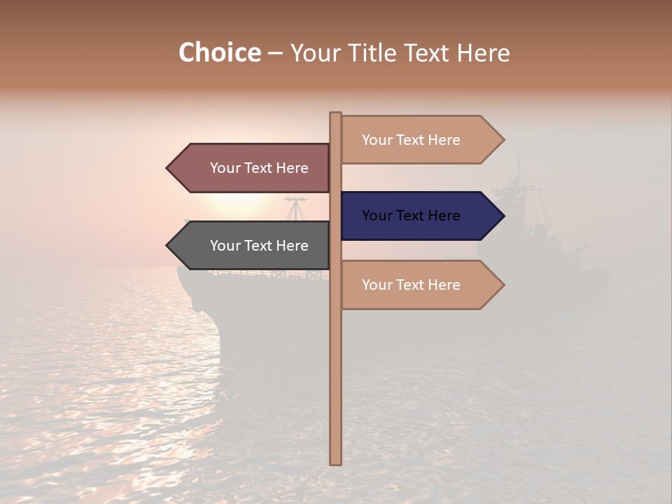 Metal Battle Border PowerPoint Template