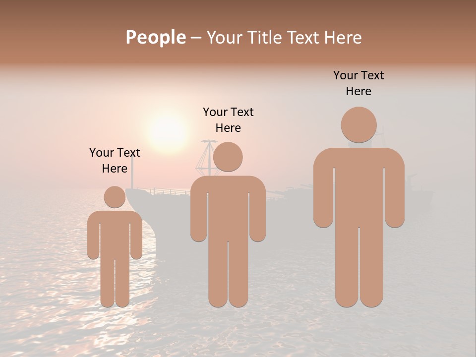 Metal Battle Border PowerPoint Template