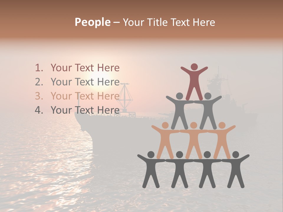 Metal Battle Border PowerPoint Template