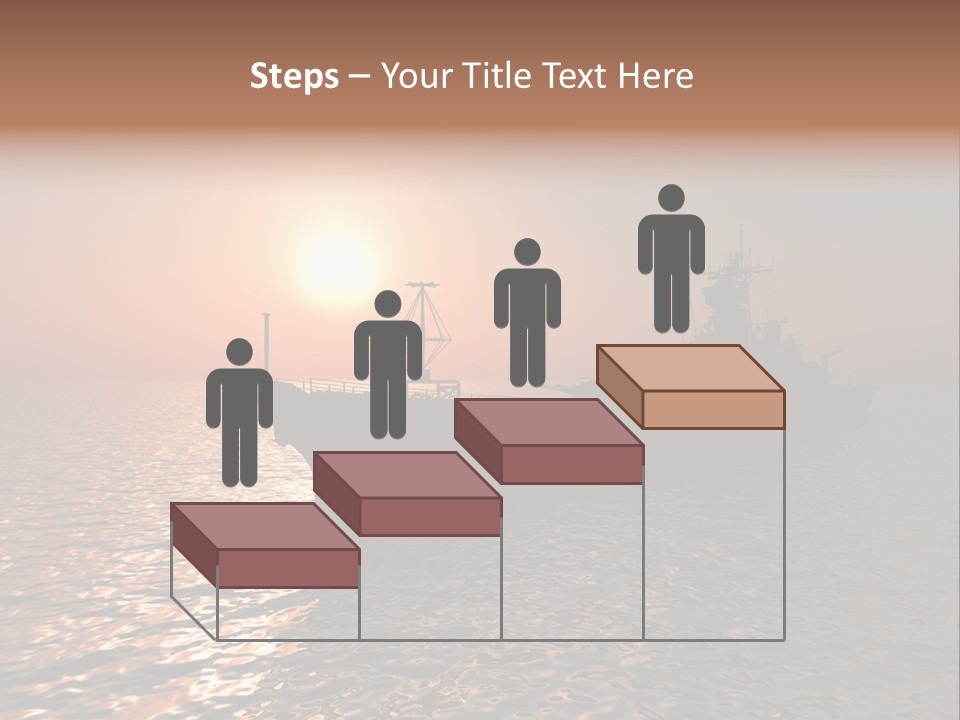 Metal Battle Border PowerPoint Template