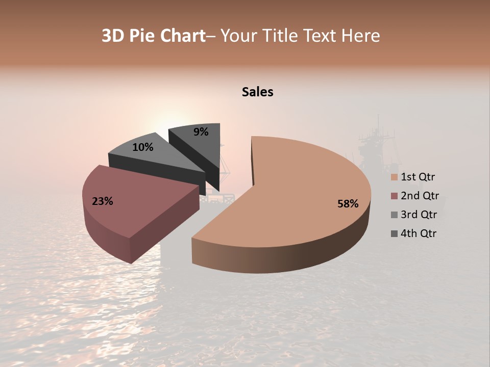 Metal Battle Border PowerPoint Template