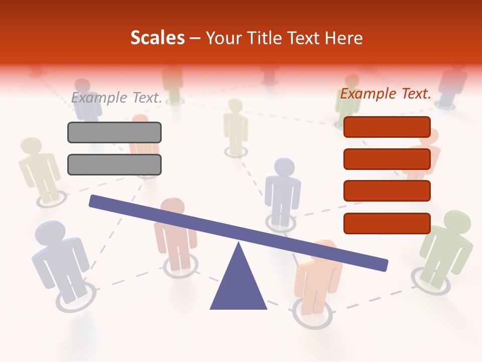 Social Network Data Structure Silhouette People Standing PowerPoint Template