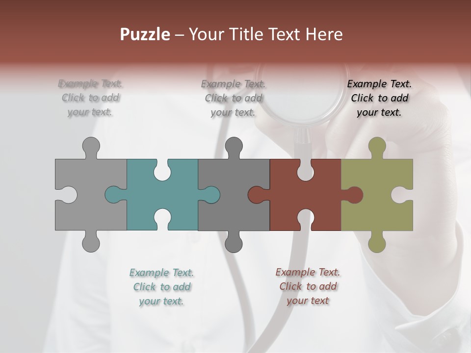 Holding Unwell Test PowerPoint Template