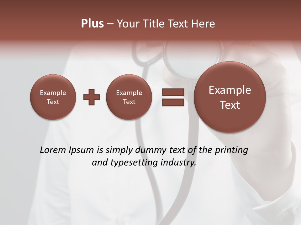 Holding Unwell Test PowerPoint Template