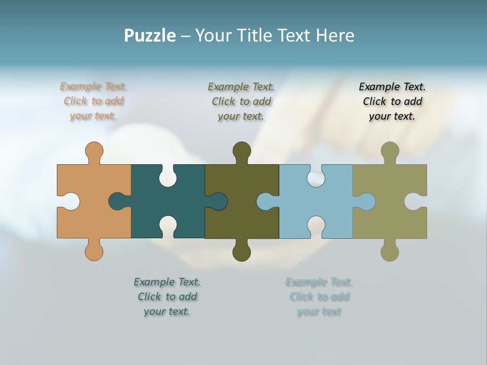 Touching Cell Dialing PowerPoint Template