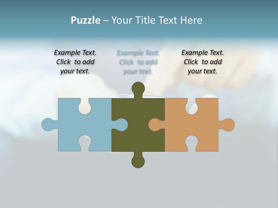 Touching Cell Dialing PowerPoint Template