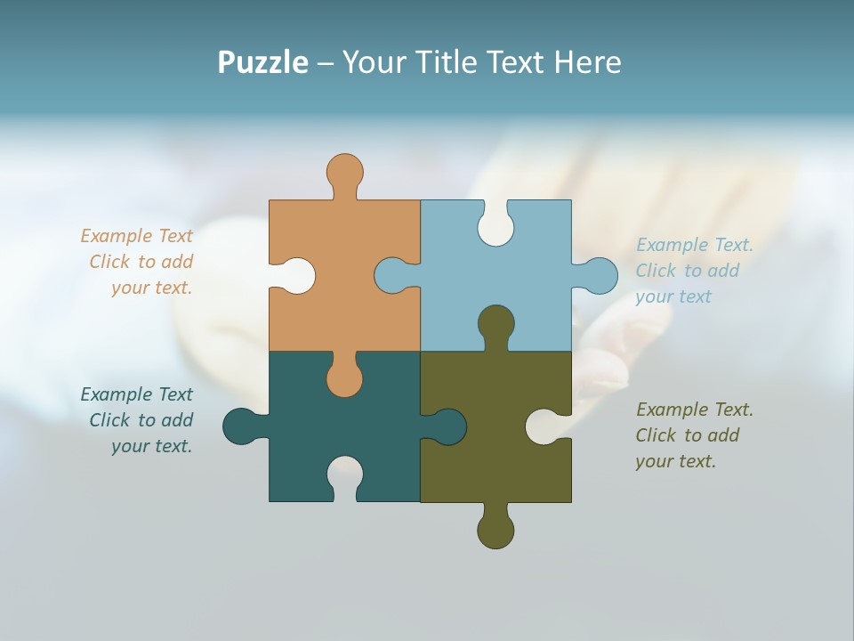 Touching Cell Dialing PowerPoint Template