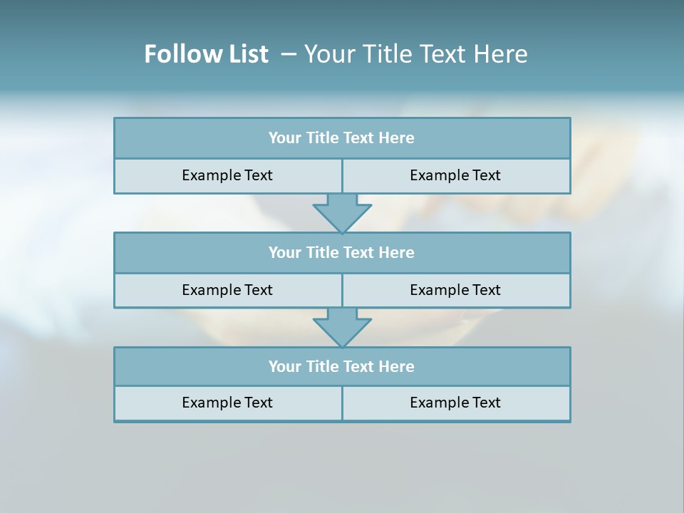 Touching Cell Dialing PowerPoint Template