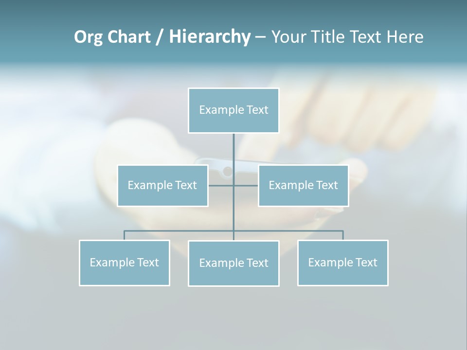 Touching Cell Dialing PowerPoint Template