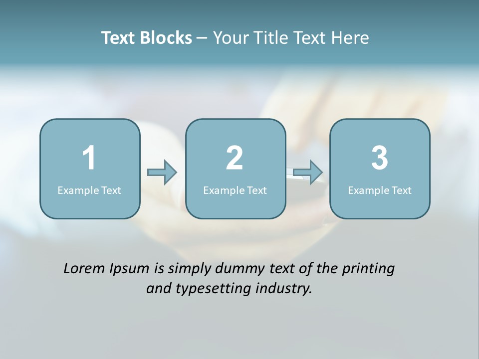 Touching Cell Dialing PowerPoint Template