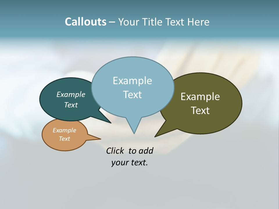 Touching Cell Dialing PowerPoint Template