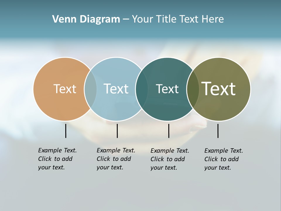 Touching Cell Dialing PowerPoint Template