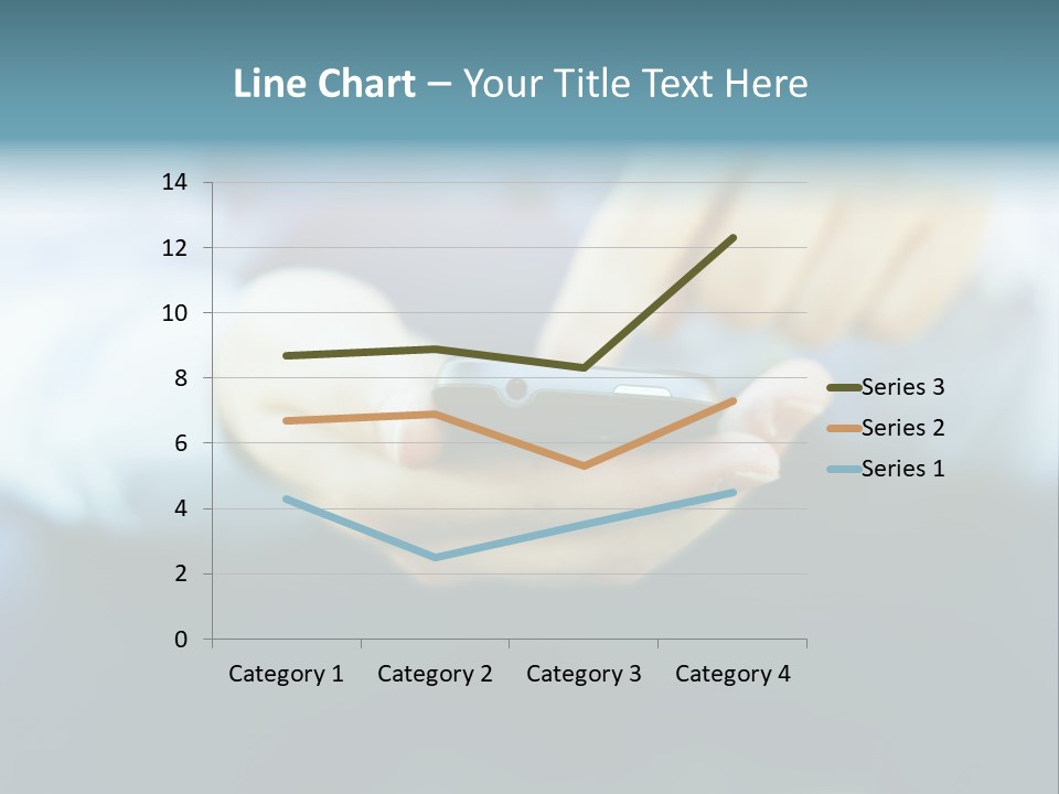 Touching Cell Dialing PowerPoint Template