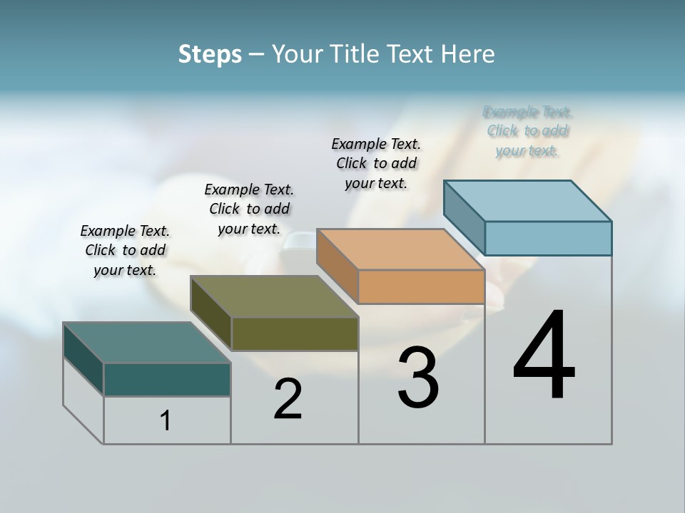 Touching Cell Dialing PowerPoint Template
