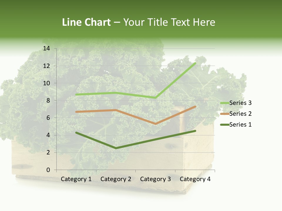 Leaf Vegetable Container Healthy PowerPoint Template