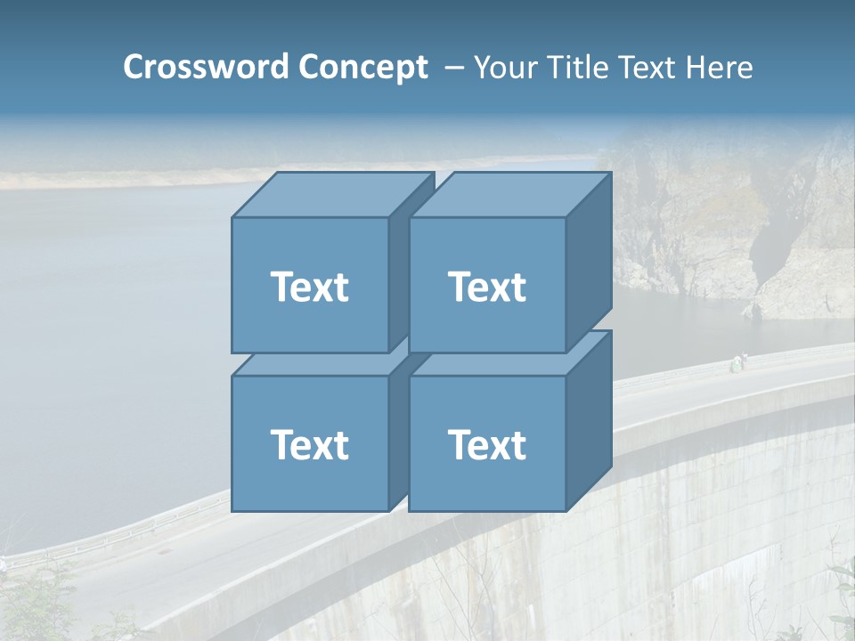 Industry Concrete Electricity PowerPoint Template