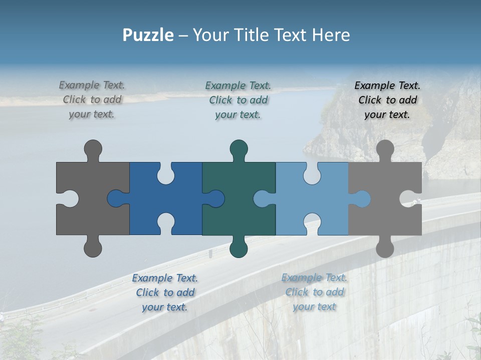 Industry Concrete Electricity PowerPoint Template