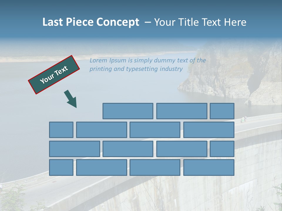 Industry Concrete Electricity PowerPoint Template