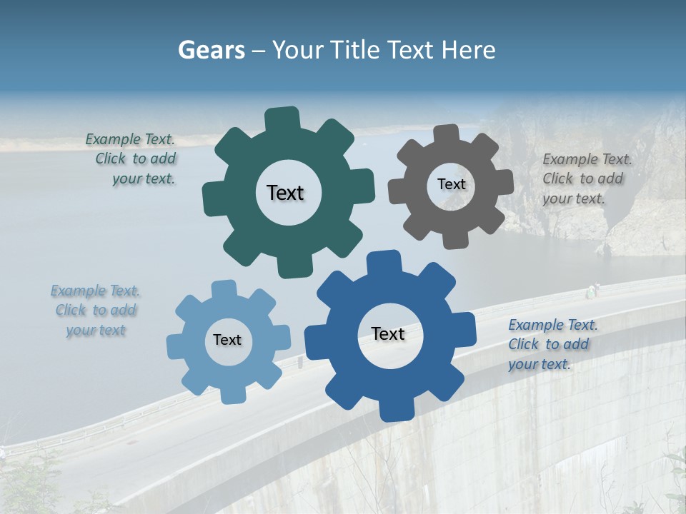 Industry Concrete Electricity PowerPoint Template