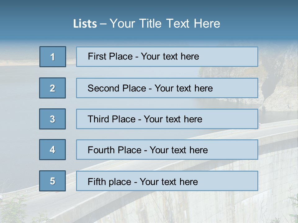 Industry Concrete Electricity PowerPoint Template