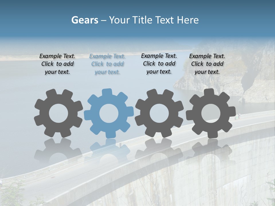 Industry Concrete Electricity PowerPoint Template