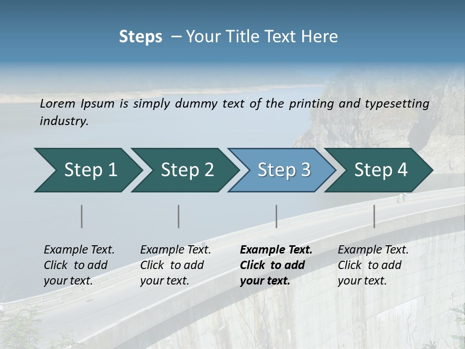 Industry Concrete Electricity PowerPoint Template