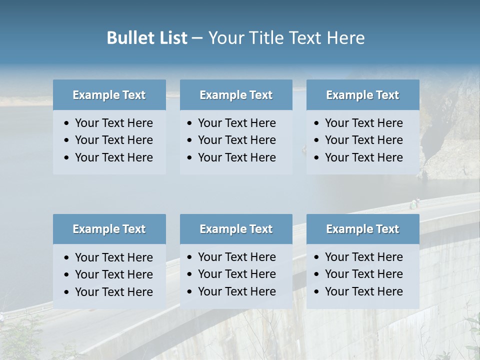 Industry Concrete Electricity PowerPoint Template