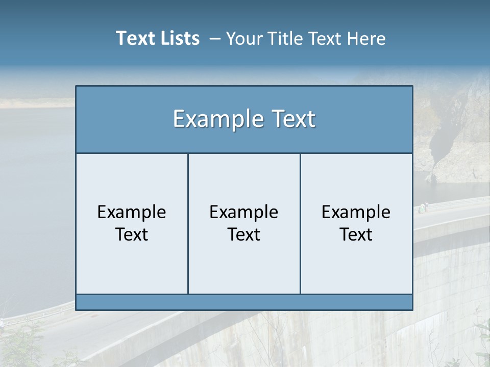 Industry Concrete Electricity PowerPoint Template
