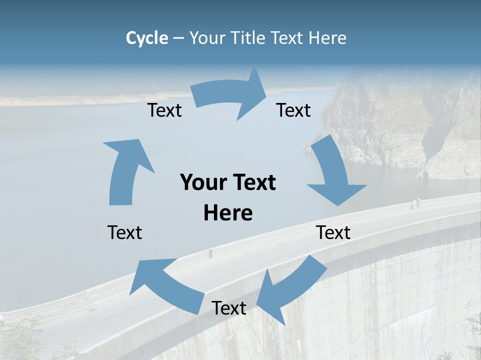 Industry Concrete Electricity PowerPoint Template