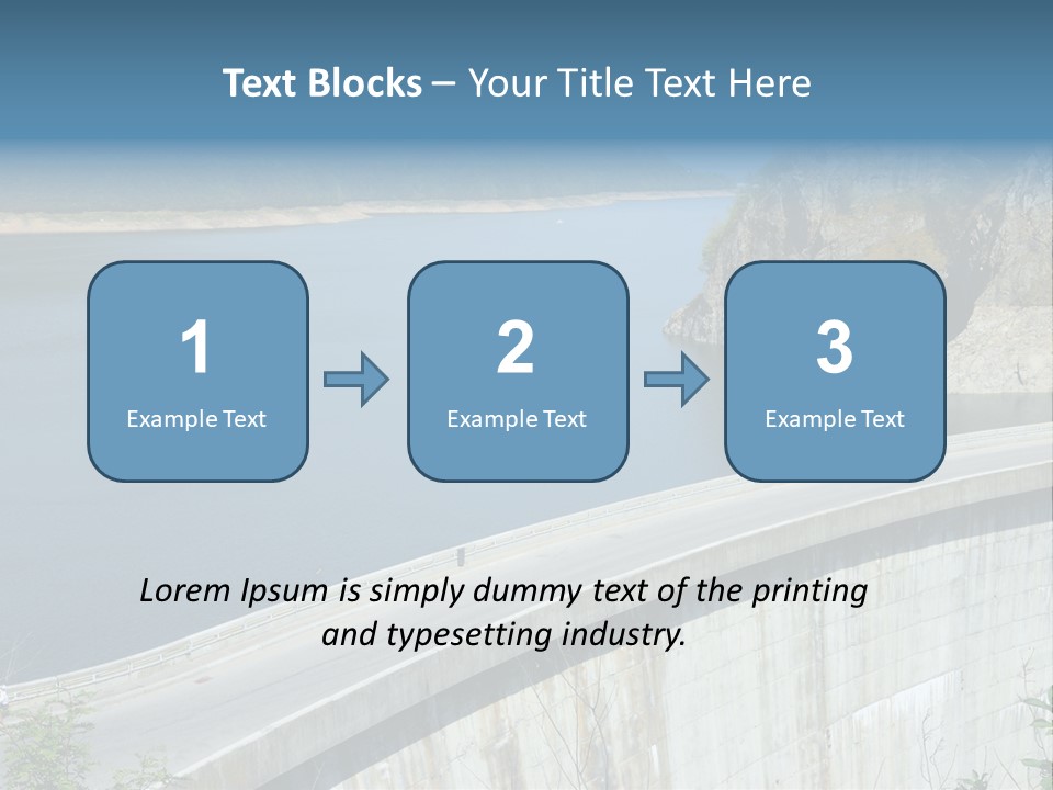 Industry Concrete Electricity PowerPoint Template
