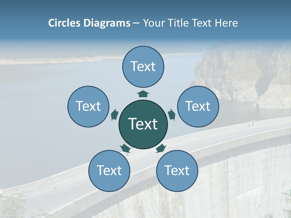 Industry Concrete Electricity PowerPoint Template