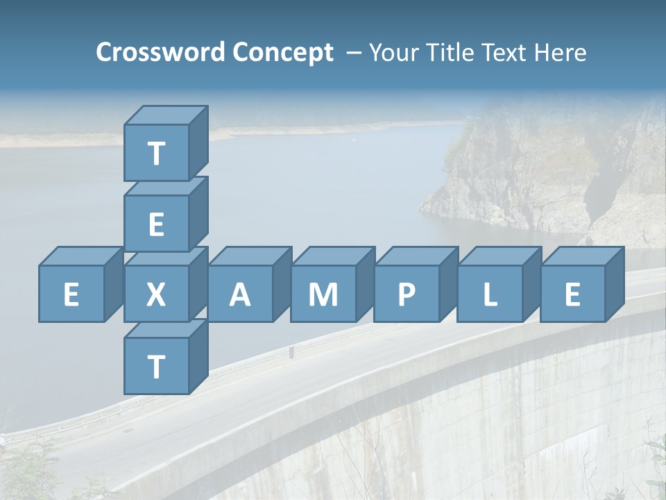 Industry Concrete Electricity PowerPoint Template