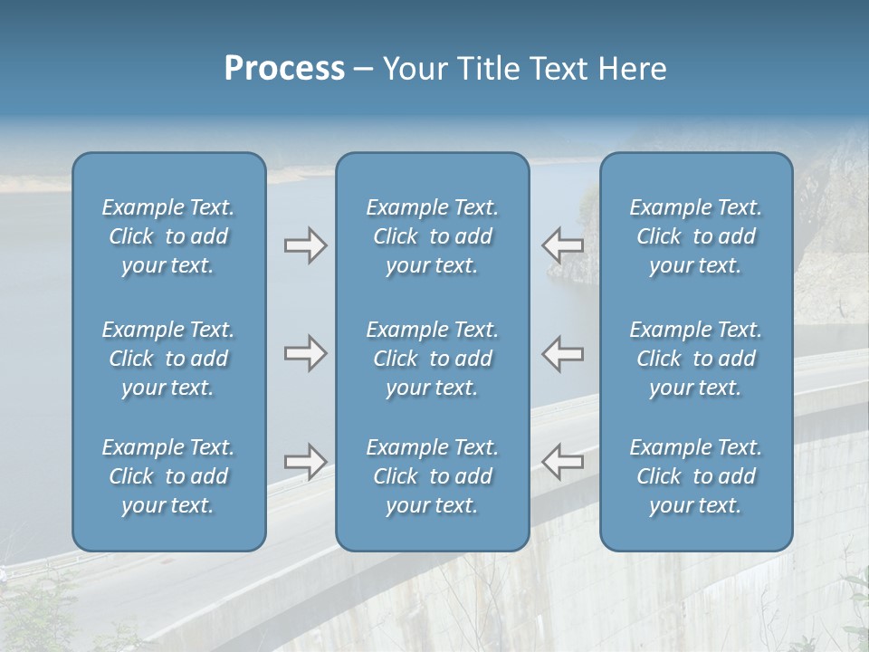 Industry Concrete Electricity PowerPoint Template
