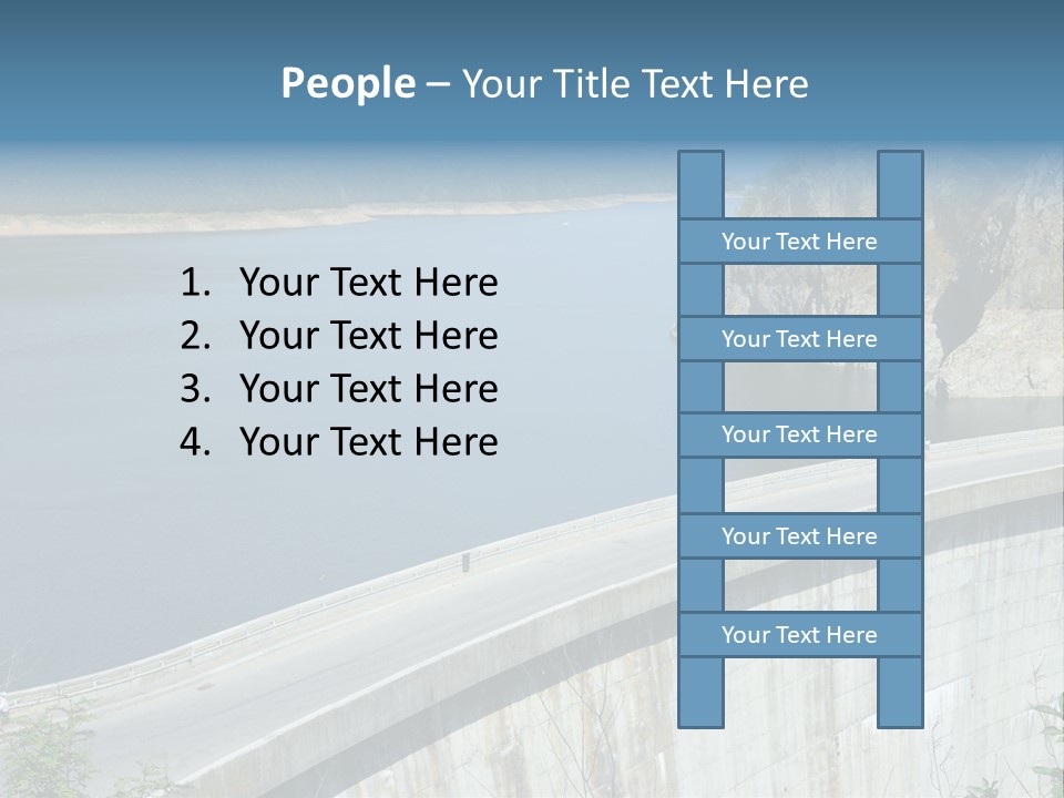 Industry Concrete Electricity PowerPoint Template