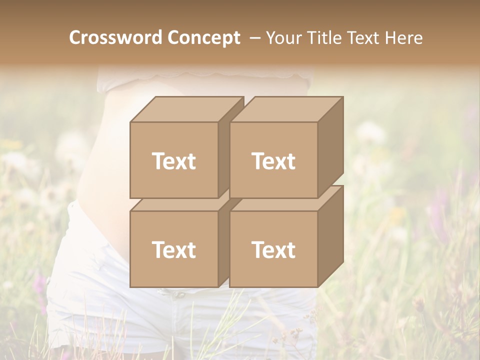 Cute Home Parenting PowerPoint Template