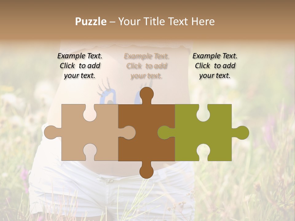 Cute Home Parenting PowerPoint Template