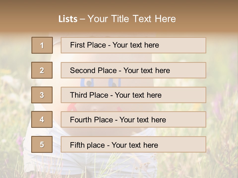 Cute Home Parenting PowerPoint Template