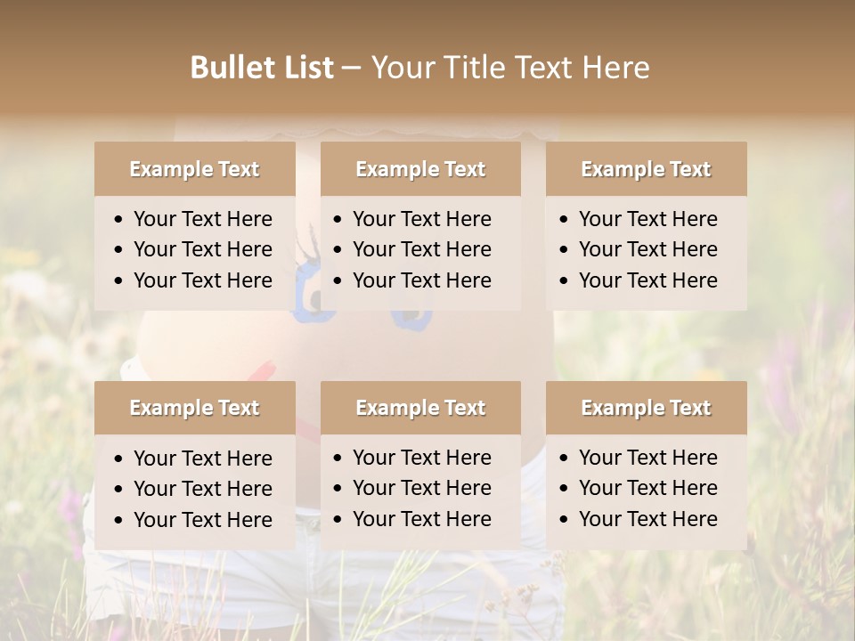 Cute Home Parenting PowerPoint Template
