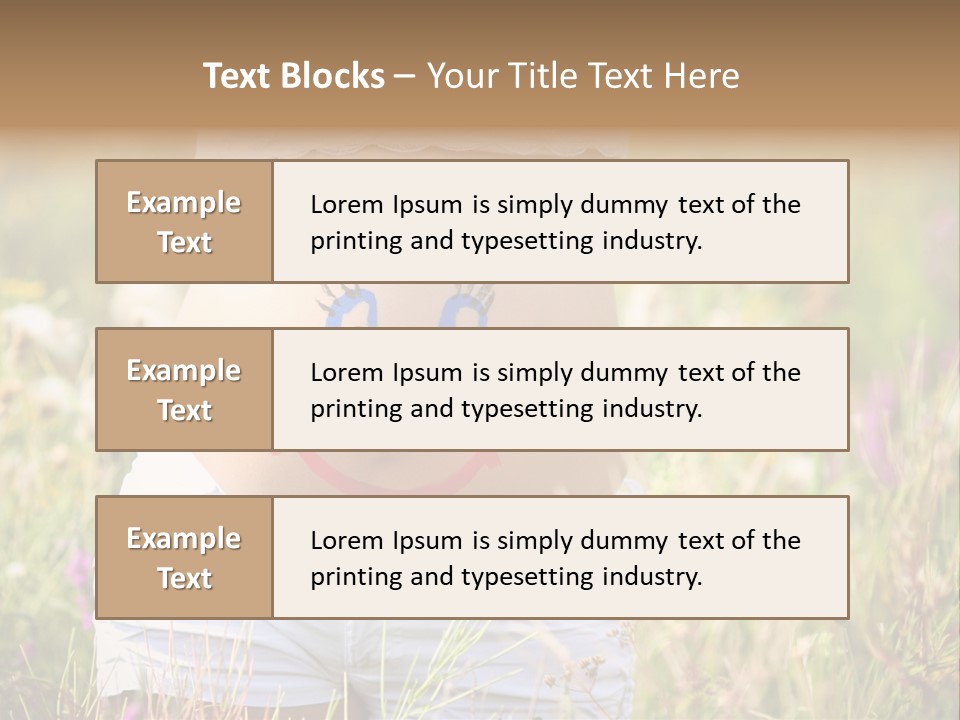 Cute Home Parenting PowerPoint Template
