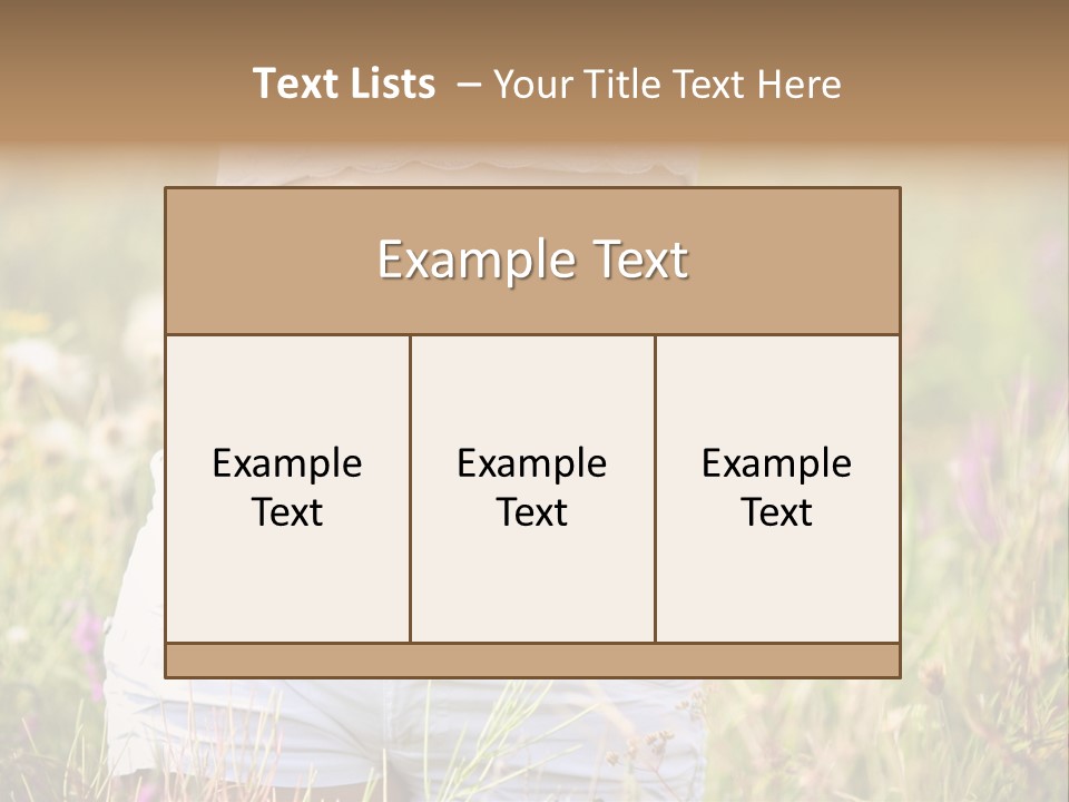 Cute Home Parenting PowerPoint Template